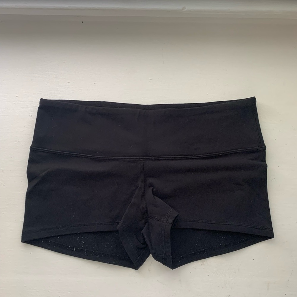 Lululemon Low Rise Luon Shorts